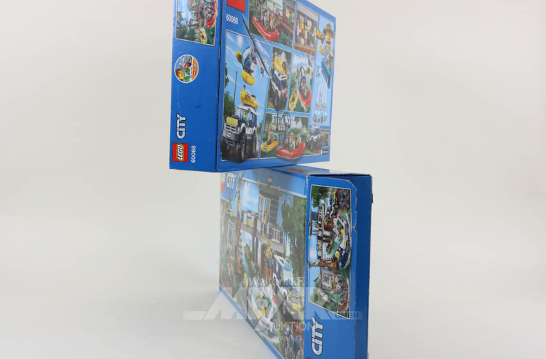 2 LEGO City ''Sumpf'', bespielt