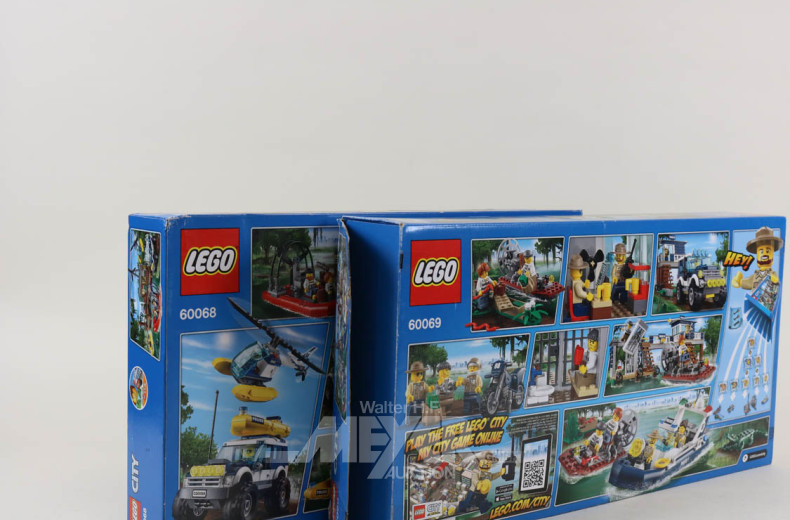2 LEGO City ''Sumpf'', bespielt