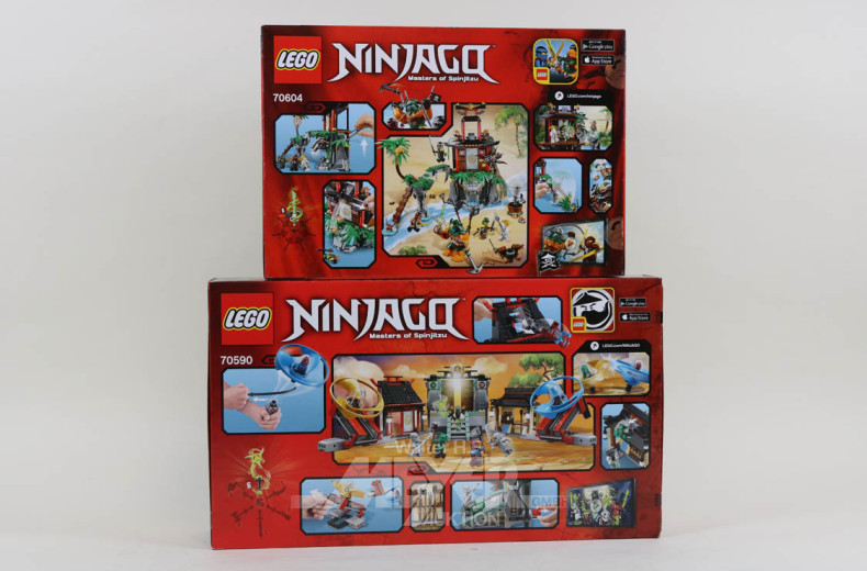 2 LEGO Ninjago Masters of Spinjizu