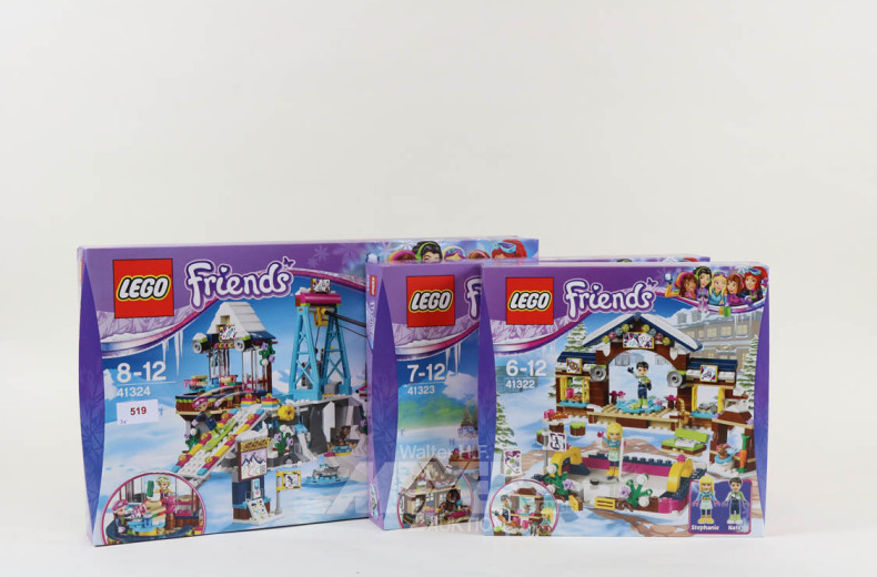 3 LEGO Friends ''Winter''