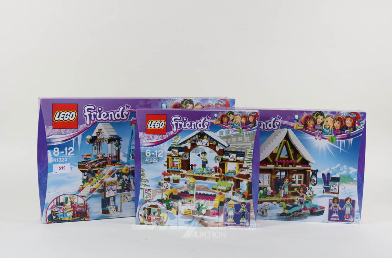 3 LEGO Friends ''Winter''