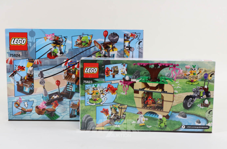 2 LEGO Angry Birds ''Bird Island Egg Heist''