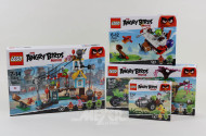 4 LEGO Angry Birds ''Pig City Town'',