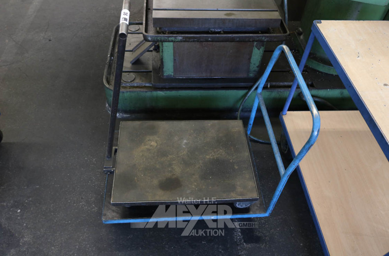 2 Plattformen-Transportwagen