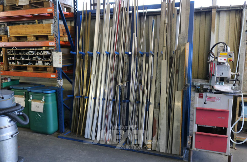 Schwerlastregal, 2 Aufrichter, 4 Lagen,