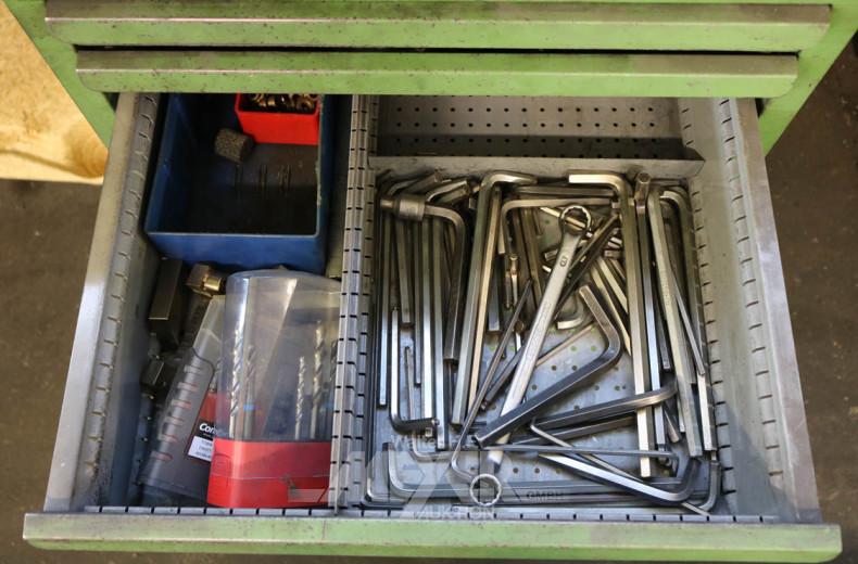 Werkbank m. Schraubstock