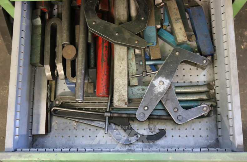 Werkbank m. Schraubstock