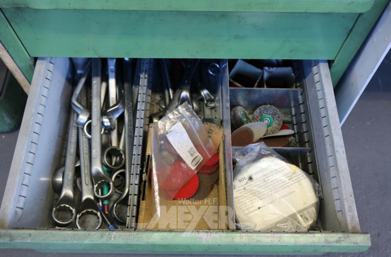 Werkbank mit fest montiertem