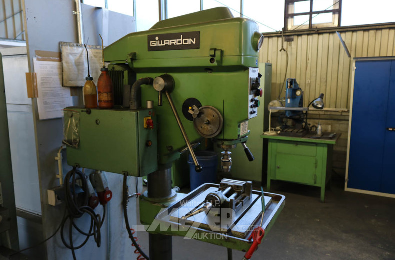 Ständerbohrmaschine m. Schraubstock