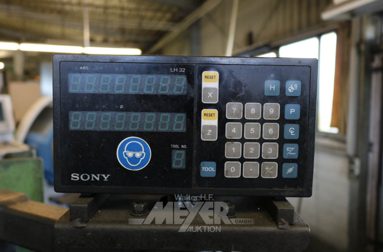 Leit- u. Zugspindeldrehmaschine