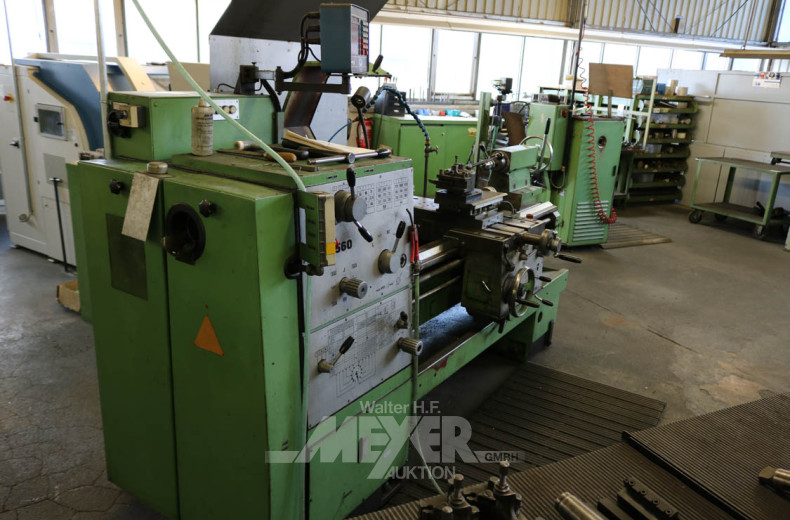 Leit- u. Zugspindeldrehmaschine