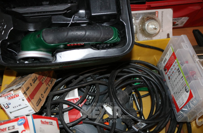 Posten Werkzeug und Zubehör, u.a.: