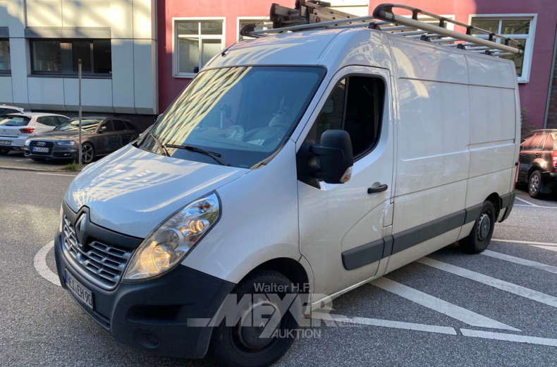 RENAULT Master Kastenwagen, weiß