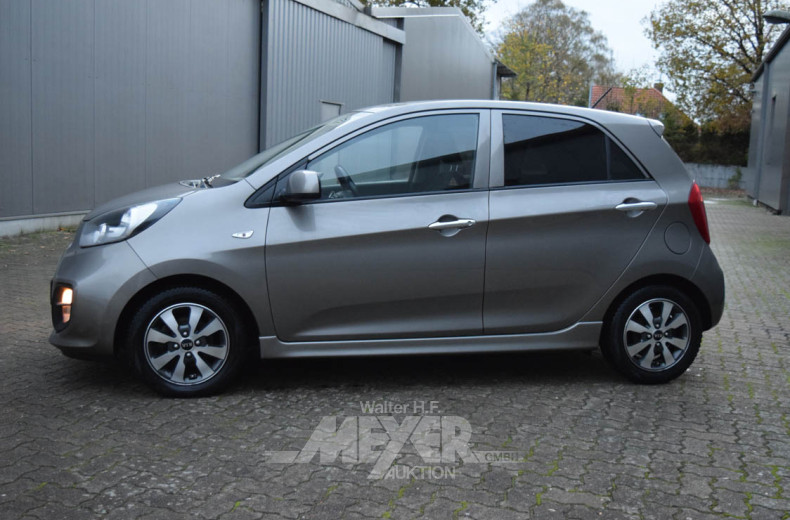 KIA Picanto, silber, 4-trg.