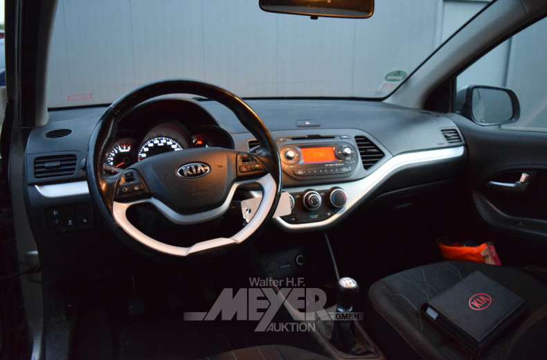 KIA Picanto, silber, 4-trg.