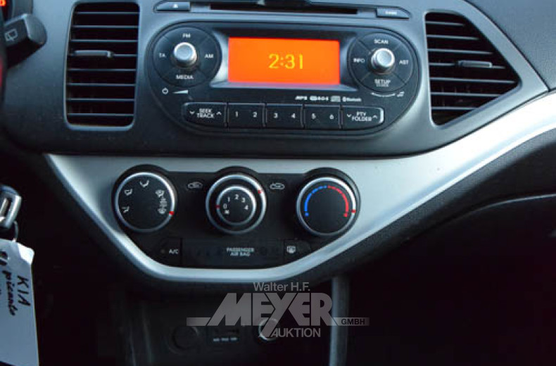 KIA Picanto, silber, 4-trg.