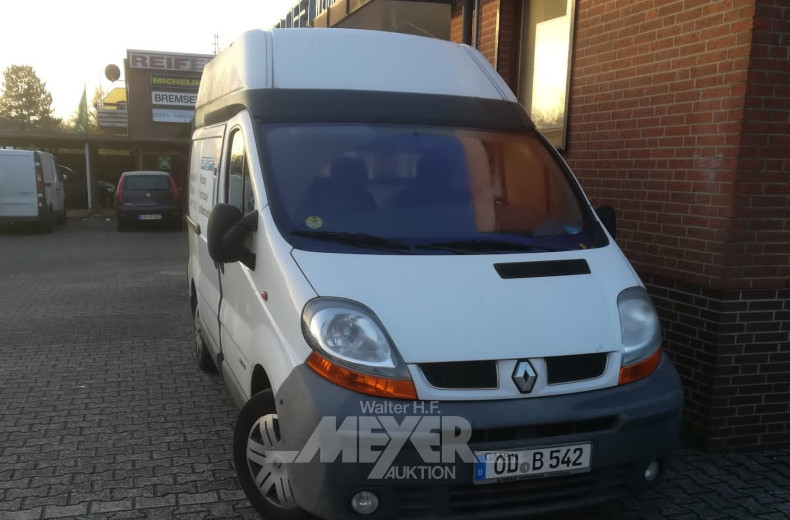 RENAULT Trafic dCI 100, weiß, Hochdach