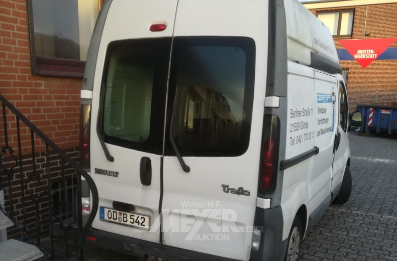 RENAULT Trafic dCI 100, weiß, Hochdach