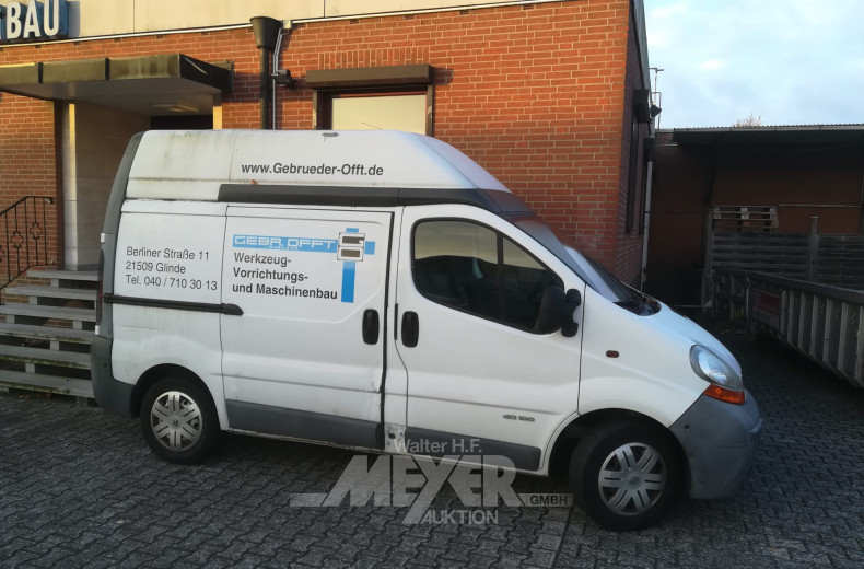RENAULT Trafic dCI 100, weiß, Hochdach