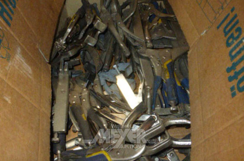 gr. Posten Gripzangen, ca. 40 Stck.