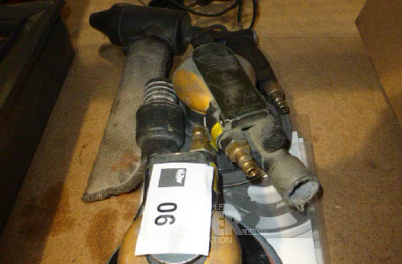 2 Druckluft-Handschleifer