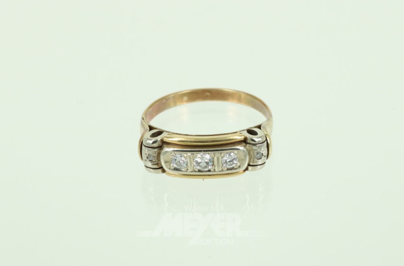 Damenring, 585er GG,