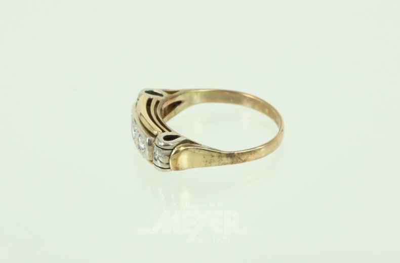 Damenring, 585er GG,