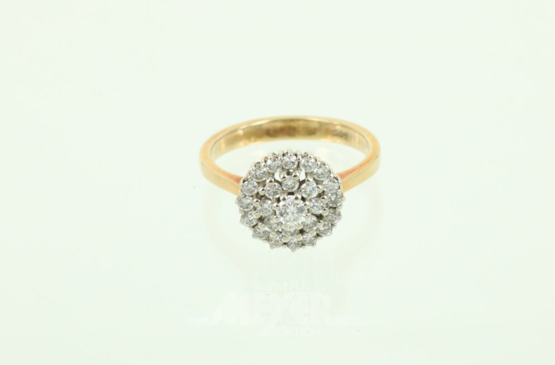 Damenring, 585er GG,