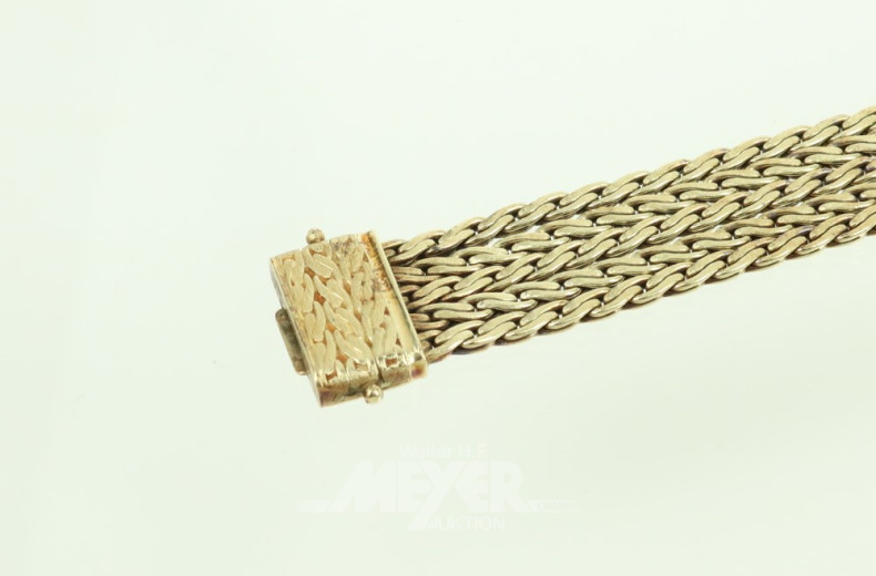 Armband, 585er GG,