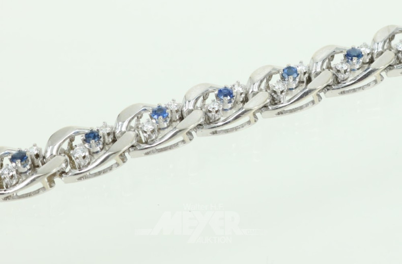 Armband, 750er WG, Modell der 60er Jahre