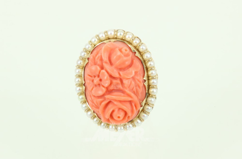 Damenring, 585er GG, Modellanfertigung,