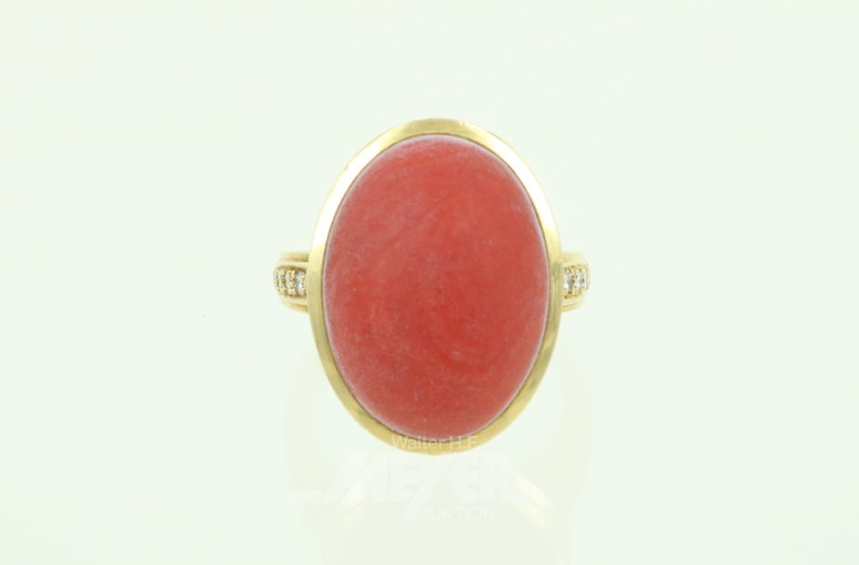 Damenring, 750er GG,