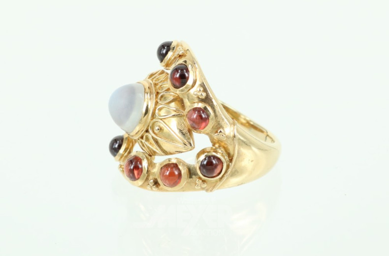 Damenring, 750er GG, Modellanfertigung,