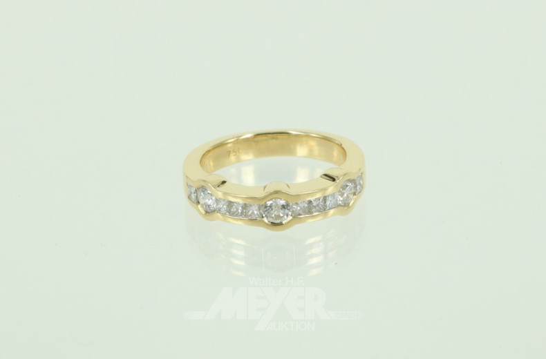 Damenring, 750er GG,