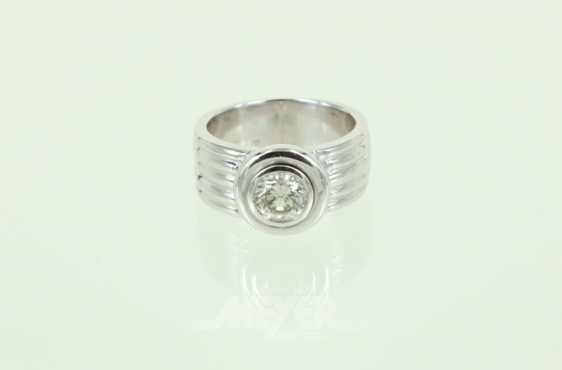 Damenring, 750er WG, Modellanfertigung,