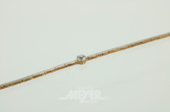 Armband, 585er GG, Art Deco, besetzt