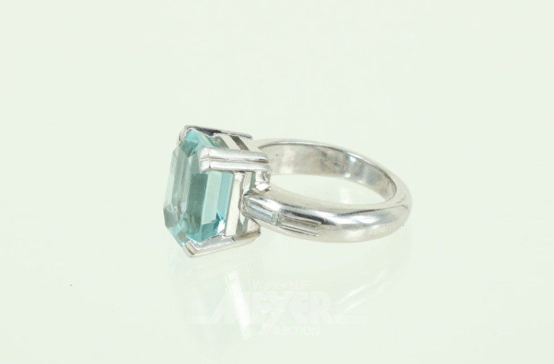 Damenring, 750er WG, Modellanfertigung,