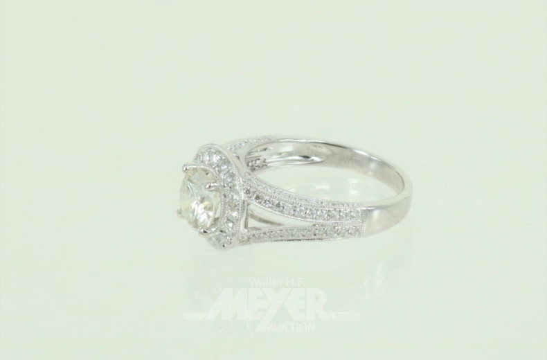 Damenring, 750er WG, Modellanfertigung,