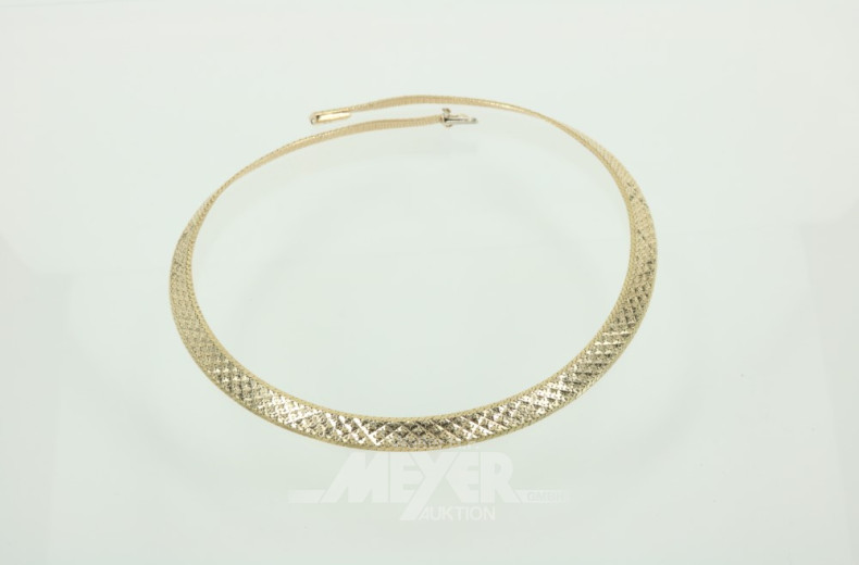 Collier, 585er GG, ca. 50 g