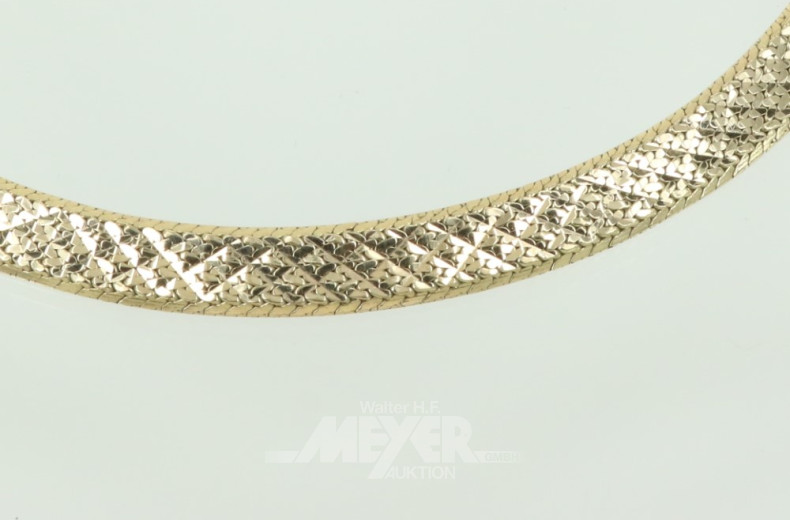 Collier, 585er GG, ca. 50 g