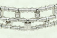 Armband ''Magic'', 3-reihig, 750er WG,