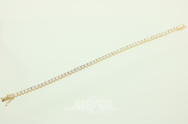 Armband, 750er GG, Allianzform,