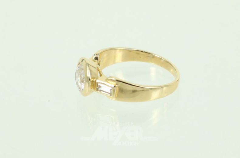 Damenring, 750er GG,