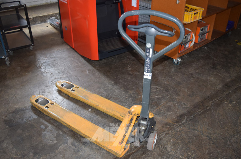 Gabelhubwagen JUNGHEINRICH, gelb