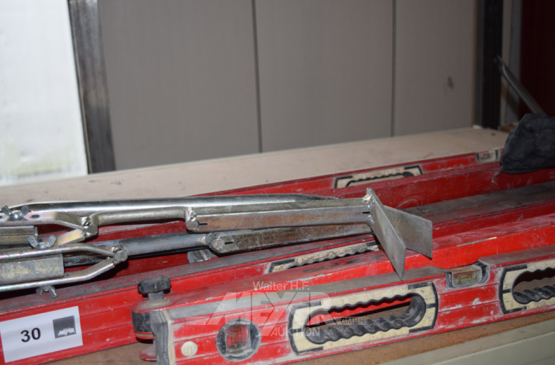 Posten Wasserwaagen; Glätter,