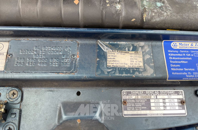 MERCEDES-BENZ W107 450SLC