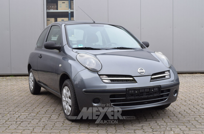 NISSAN MICRA, grau, 2-trg.
