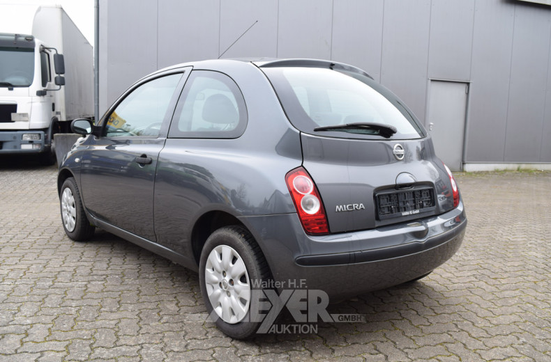 NISSAN MICRA, grau, 2-trg.