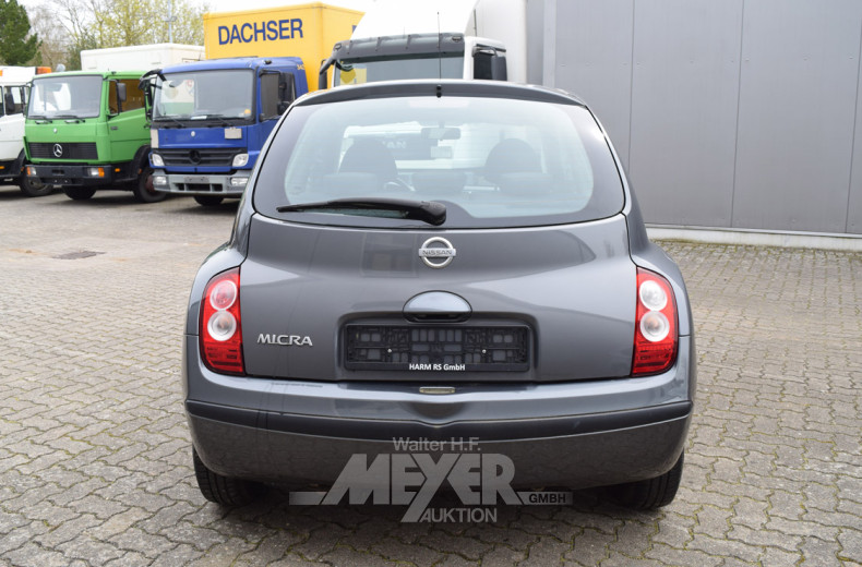 NISSAN MICRA, grau, 2-trg.