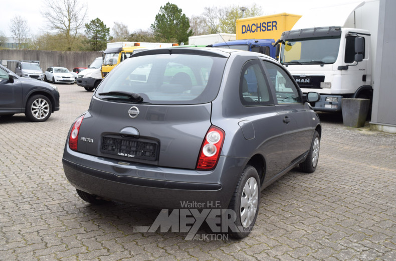 NISSAN MICRA, grau, 2-trg.